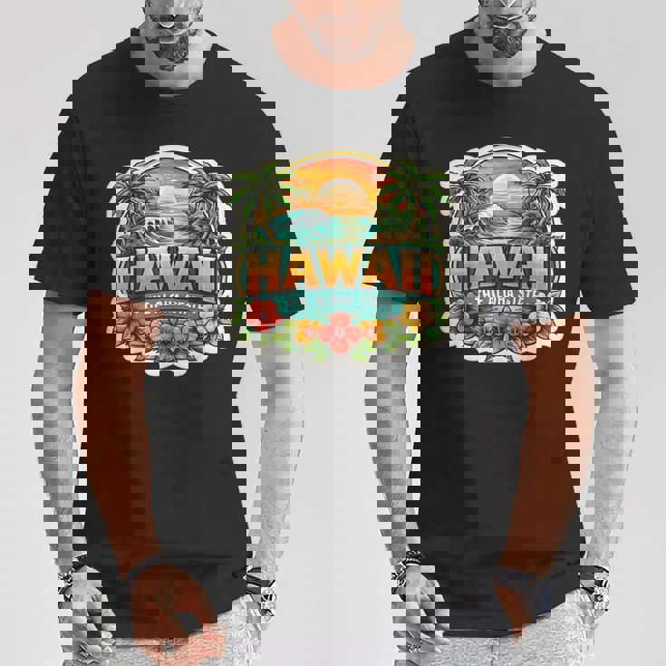 ハワイ アロハ州立大学 お土産 訪問者 記念品 ハワイアン Tシャツ 面白い贈り物