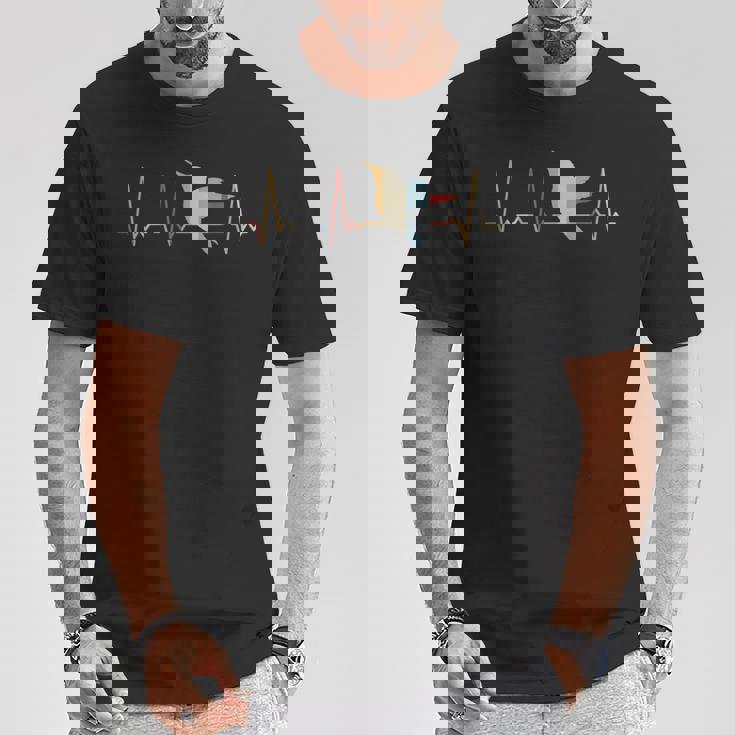 ハートビートハミングバード Tシャツ 面白い贈り物