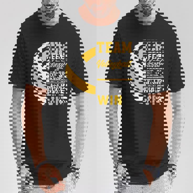 バレーボールチーム Tシャツ 面白い贈り物