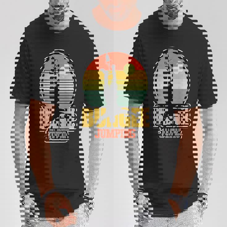 バンジージャンプ バンジージャンプ エクストリームスポーツファン Tシャツ 面白い贈り物