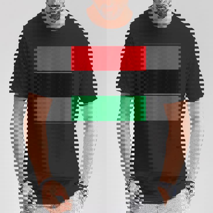 パンアフリカ国旗tシャツ Tシャツ 面白い贈り物