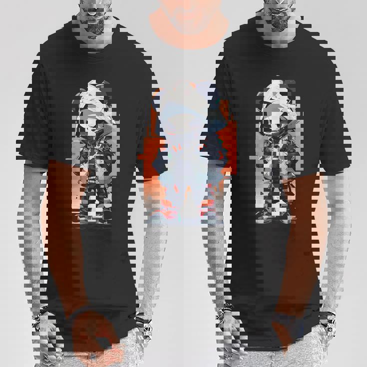 パンダ ストリート 都会 ヒーロー Tシャツ 面白い贈り物