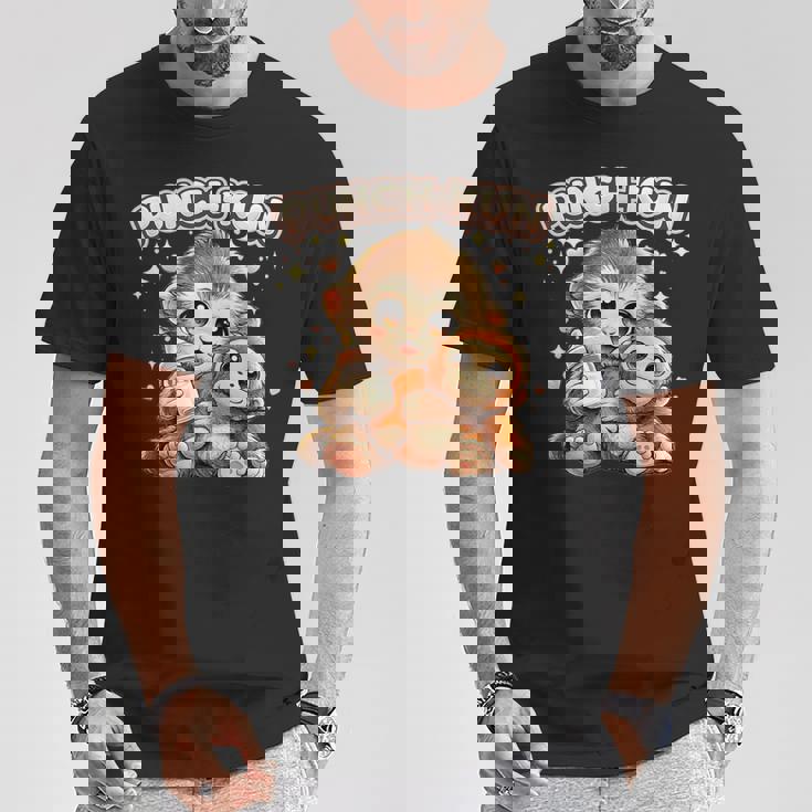 パンチくん ベビースノーモンキー 日本おもちゃ オランウータン Tシャツ 面白い贈り物