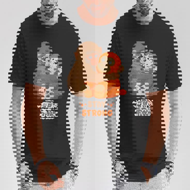 パンチパンチくん 寂しい動物園猿 Tシャツ 面白い贈り物