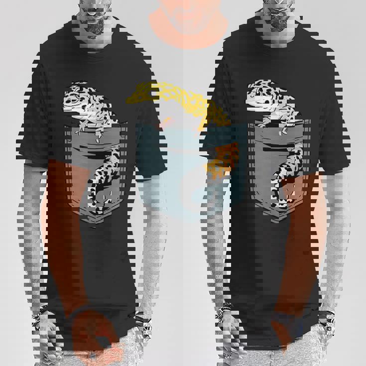 ヒョウ ヤモリ トカゲ 爬虫類 ヒョウ ヤモリ愛好家 Tシャツ 面白い贈り物