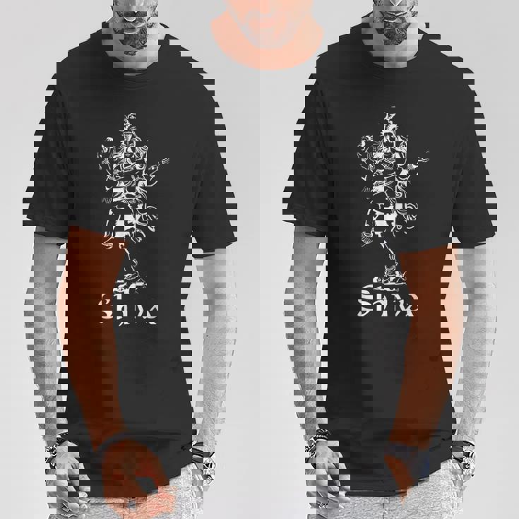 ヒンズー教製品 ヒンズー教のギア ディワーリ祭 神 シヴァ神 Tシャツ 面白い贈り物