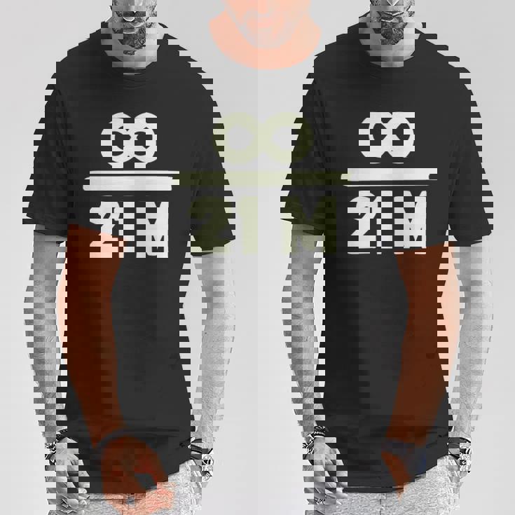 ビットコイン 2100万 マーケットキャップ 暗号通貨愛好家向け 長袖tシャツ Tシャツ 面白い贈り物