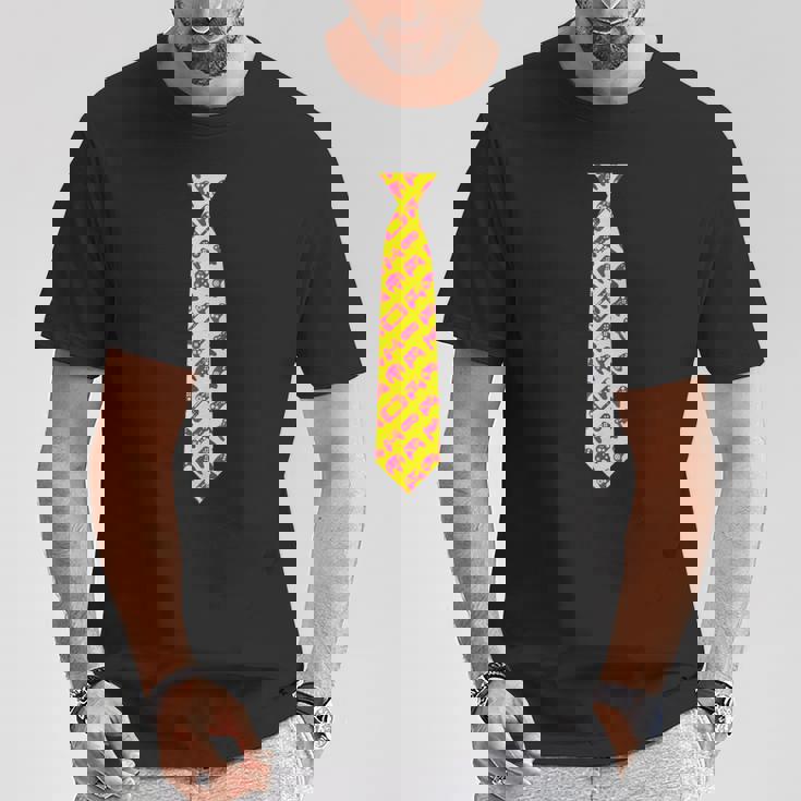 ビデオゲームコントローラープリントネクタイtシャツ。 Tシャツ 面白い贈り物