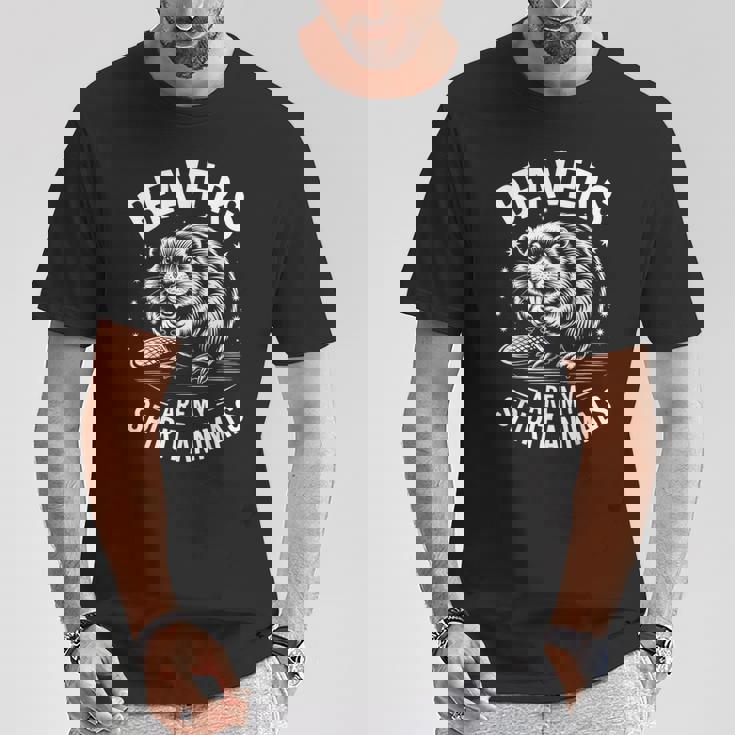 ビーバーズ スピリットアニマルズ おもしろビーバー Tシャツ 面白い贈り物