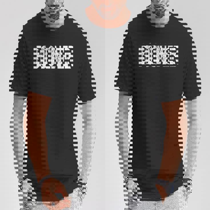 ブーマービンテージベビーブーマージェネレーションプラウドブーマー Tシャツ 面白い贈り物