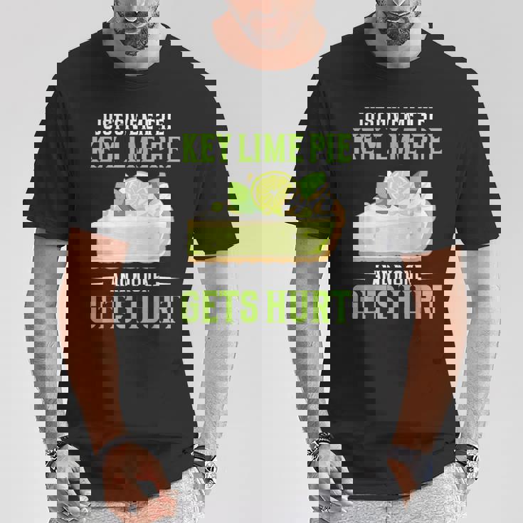 ベーカリーパイ デザート Give Me Baker Food Lover Key ライムパイ Tシャツ 面白い贈り物