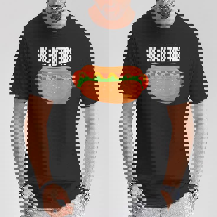 ホットドッグ ソーセージバン ミスターホットドッグ Tシャツ 面白い贈り物