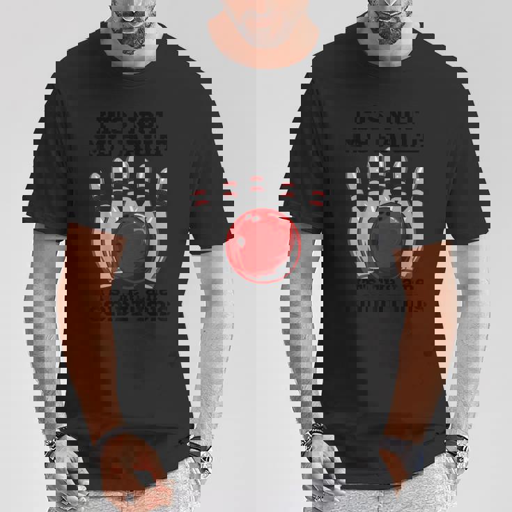 ボウリング It's Not My Fault It's The Lane Conditions ボウラー Tシャツ 面白い贈り物