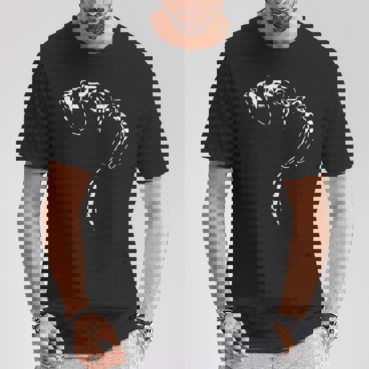 ボクサー ポートレート シルエット 犬 ドイツ ボクサー 犬 Tシャツ 面白い贈り物