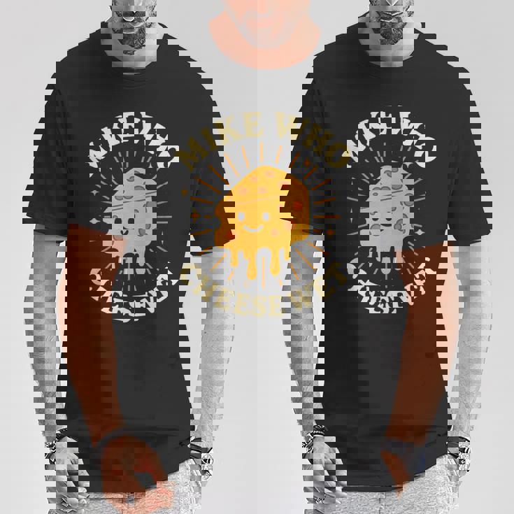 マイク・フー チーズ 濡れ 不適切 不潔な女 恥ずかしい Tシャツ 面白い贈り物