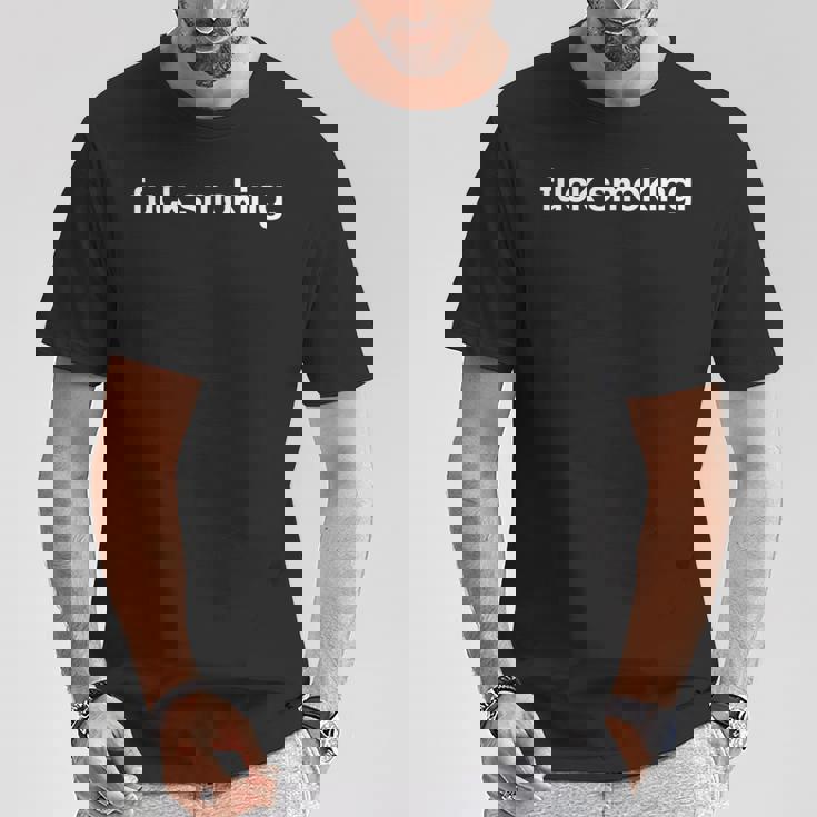 ミニマリスト 禁煙タバコ禁煙 Tシャツ 面白い贈り物