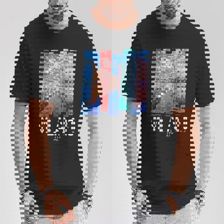 ミラノ シャツ レディース メンズ ミラノ イタリア お土産 ギフト Tシャツ 面白い贈り物