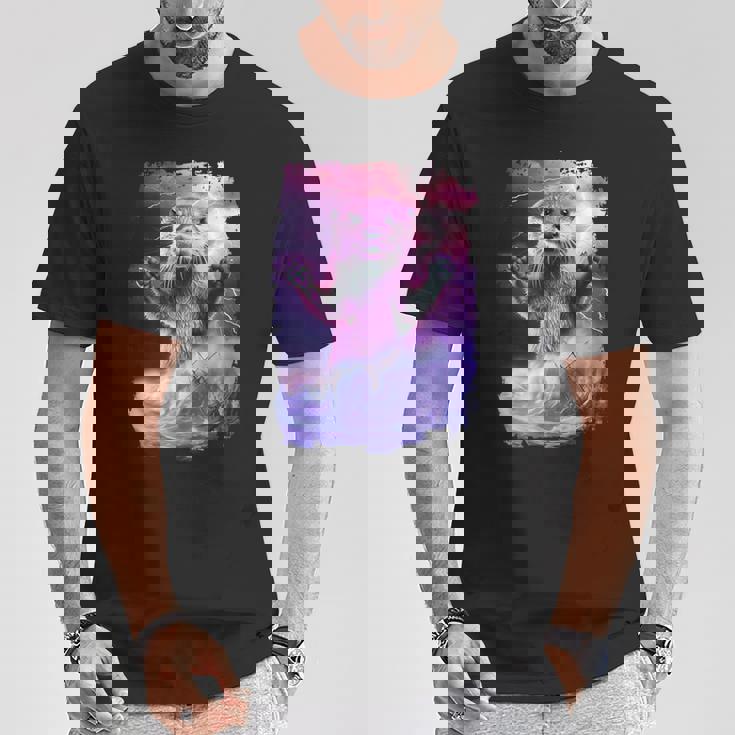 モンスター・クラーケン カワウソ神話 深海の生き物 Tシャツ 面白い贈り物