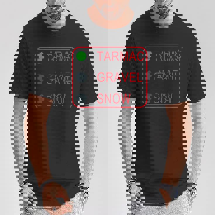 ランサー Evo 9 Ix ターマック 砂利 雪 Tシャツ 面白い贈り物