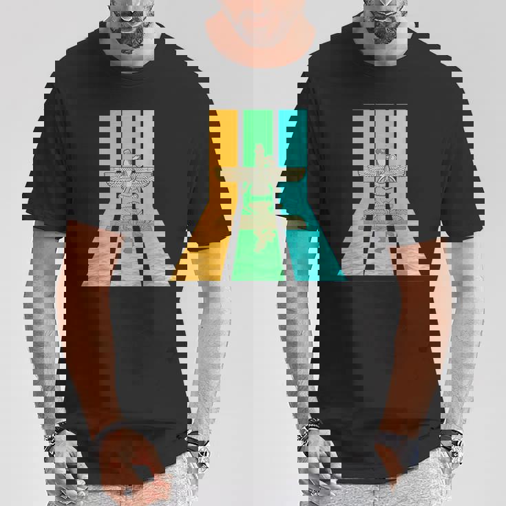 レトロ80年代ヴィンテージ風アヌンナキ Tシャツ 面白い贈り物