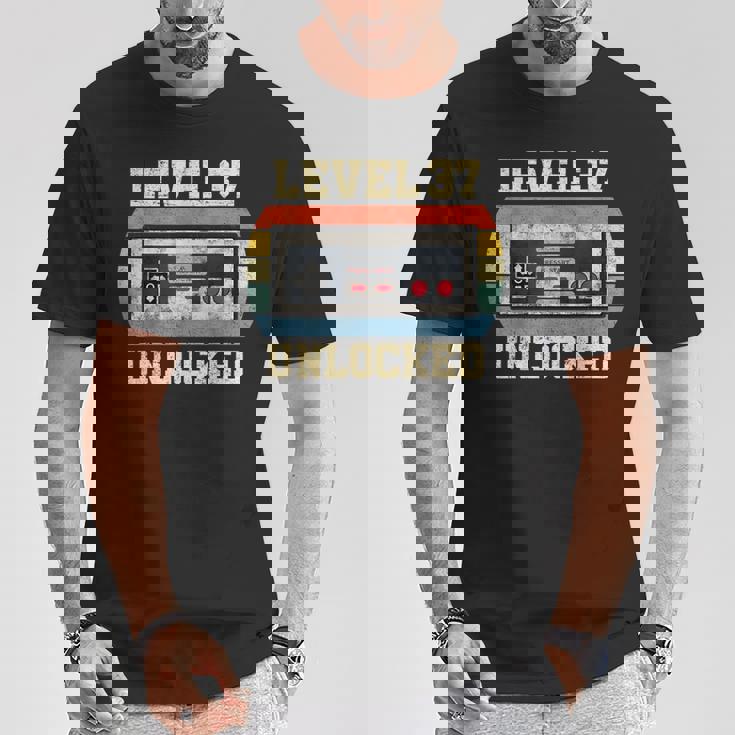 レベル 37 アンロック 37歳 ギフト 面白い ゲーマー 37歳の誕生日 Tシャツ 面白い贈り物