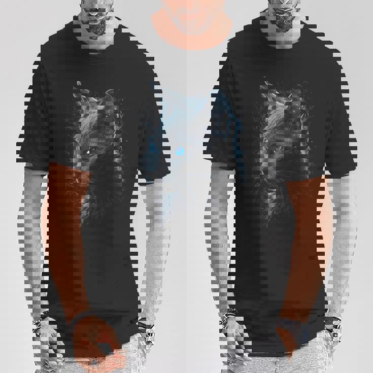 ロシアンブルーキャット Tシャツ 面白い贈り物