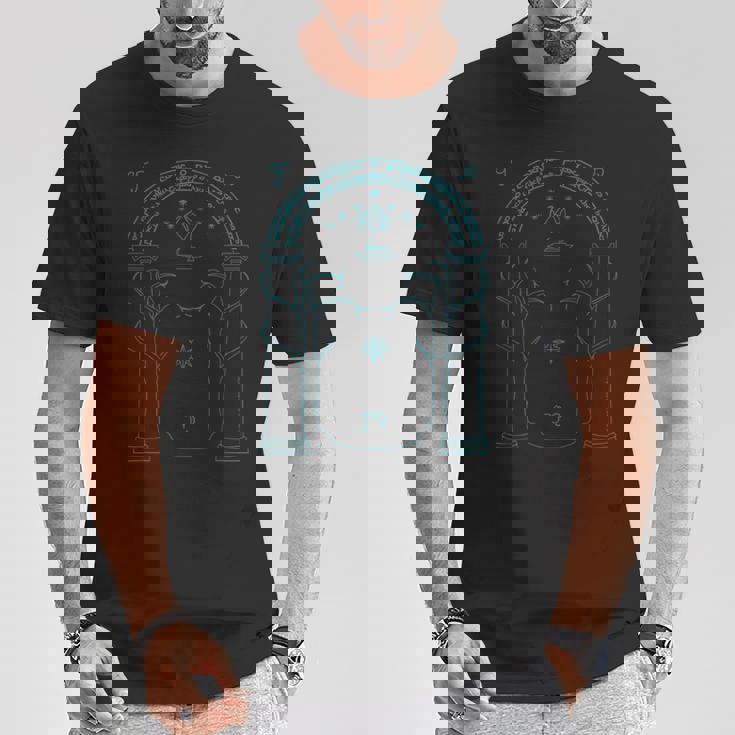 ロード・オブ・ザ・リング ドゥリンのドア Tシャツ 面白い贈り物