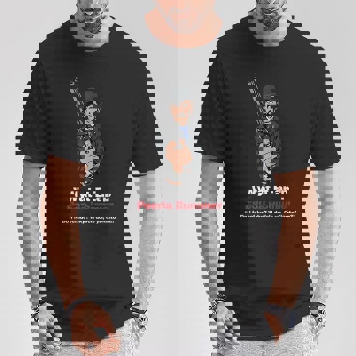 ワイアット・アープ ガンファイターの歴史 Tシャツ 面白い贈り物