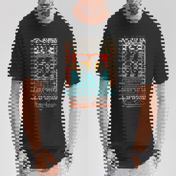 ヴィンテージ 1976 ギフト 男性 女性 長寿祝い 1976年生まれ 五十路祝い ユニークな誕生日プレゼント Tシャツ 面白い贈り物