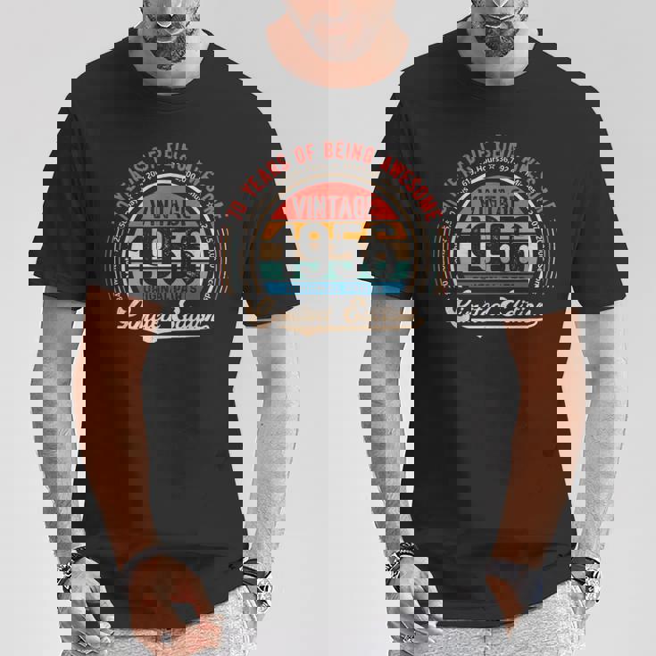 ヴィンテージ 70歳の誕生日 1956年生まれの70年 Tシャツ 面白い贈り物