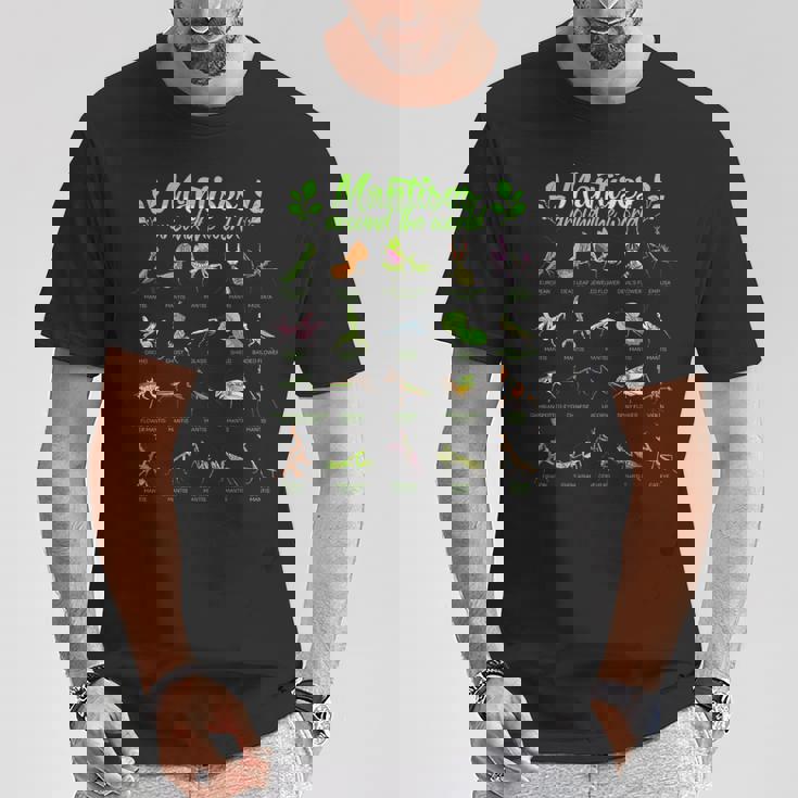 世界のカマキリ カマキリ Tシャツ 面白い贈り物