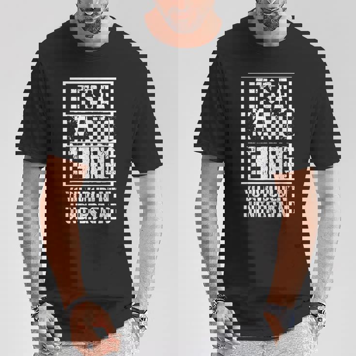 加藤苗字名字 A Kato Thing You Wouldn't Understand Family Name Tシャツ 面白い贈り物