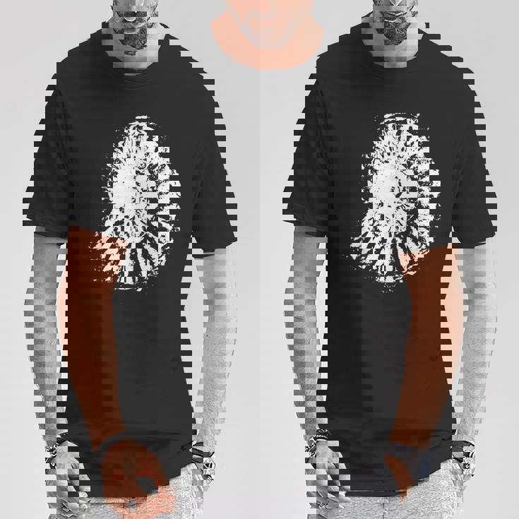 古生物学 アンモナイトプリント、古生物学者 化石アンモナイト Tシャツ 面白い贈り物