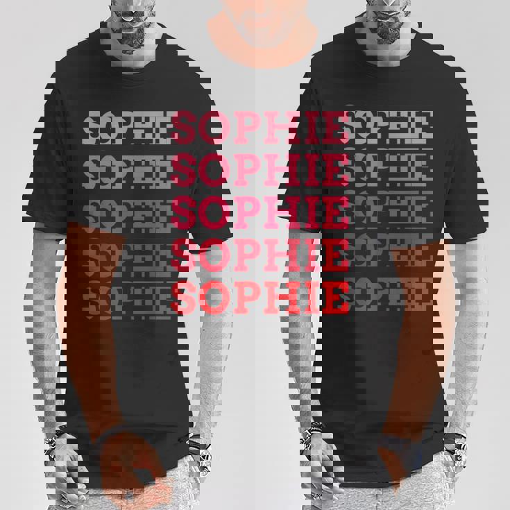 名前入りophie I Loveophie ヴィンテージ Tシャツ 面白い贈り物