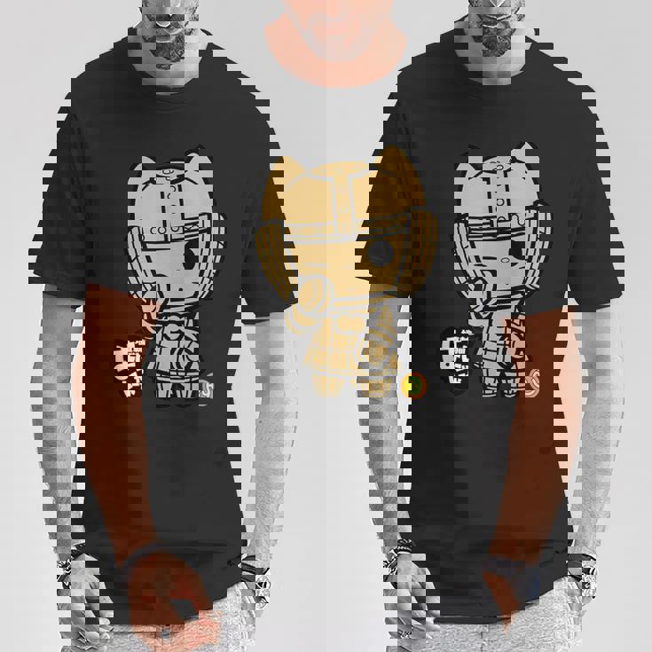 埴輪猫はにゃにゃ_004 Tシャツ 面白い贈り物