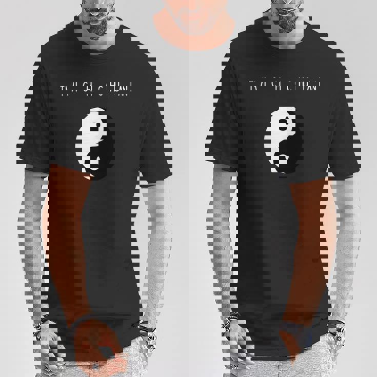 太極拳 長袖tシャツ Tシャツ 面白い贈り物