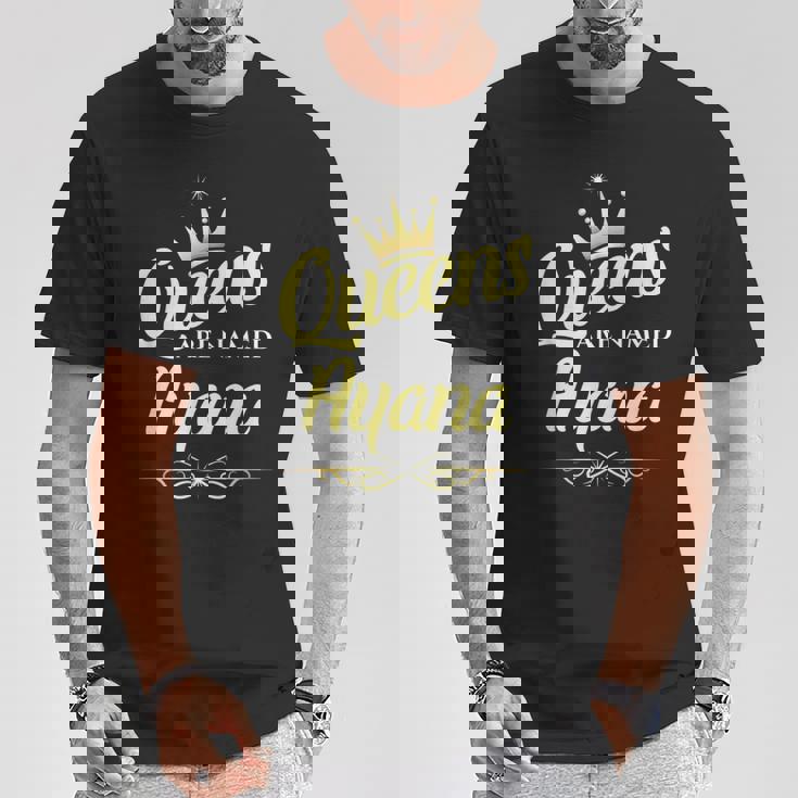 女王はayanaと名付けられる Tシャツ 面白い贈り物