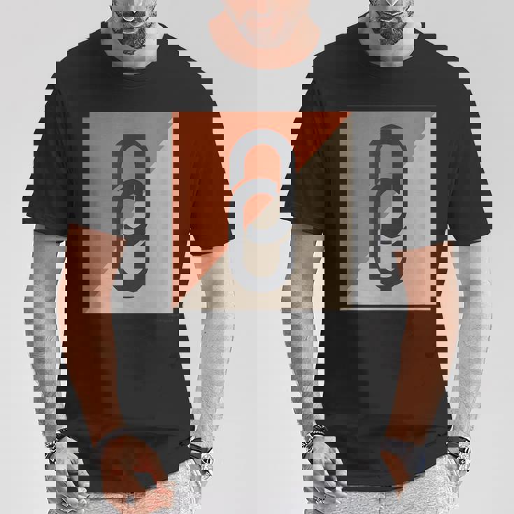 川越ボーイズ・シング＜Kawagoe Boysing＞ 日向兄弟 お気に入りブランド【オレンジ＆ベージュ】 Tシャツ 面白い贈り物