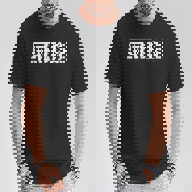 待ち伏せ Tシャツ 面白い贈り物