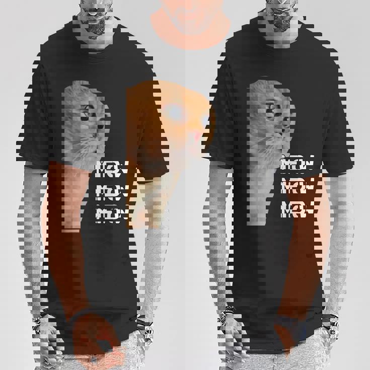 愚かなおしゃべり猫のミームニャーニャーニャー。 Tシャツ 面白い贈り物