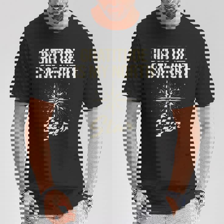 感謝の気持ち 私の北極星 天体観測 宇宙研究 Tシャツ 面白い贈り物