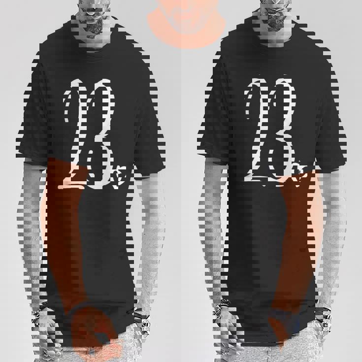 数字23 23歳 23歳 23歳の誕生日 23歳 Tシャツ 面白い贈り物
