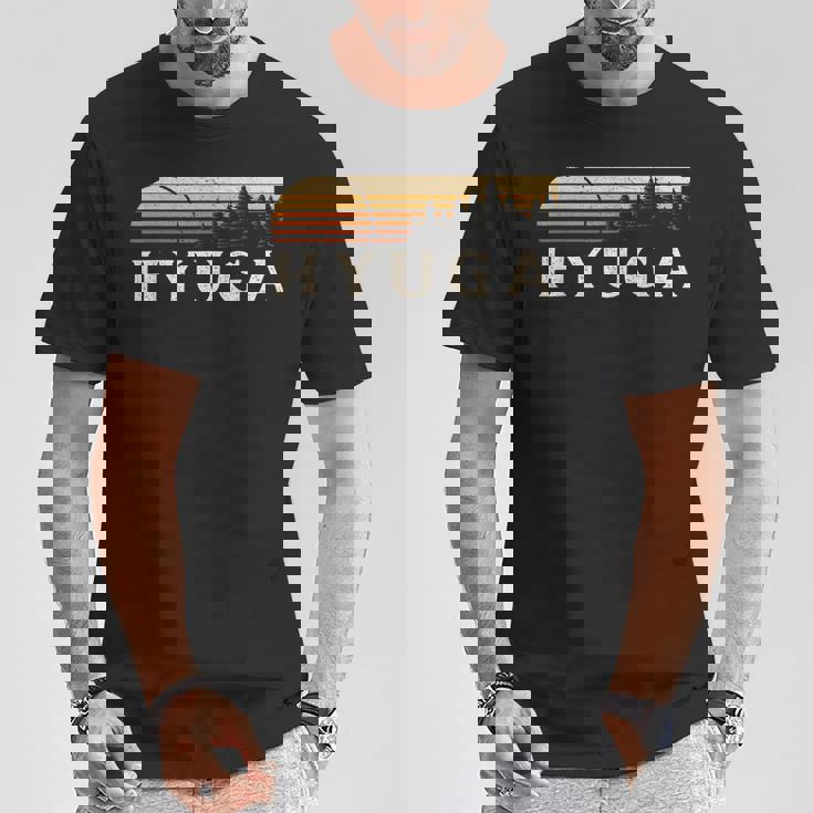 日向 日本 エバーグリーン ヴィンテージ サンセット Tシャツ 面白い贈り物