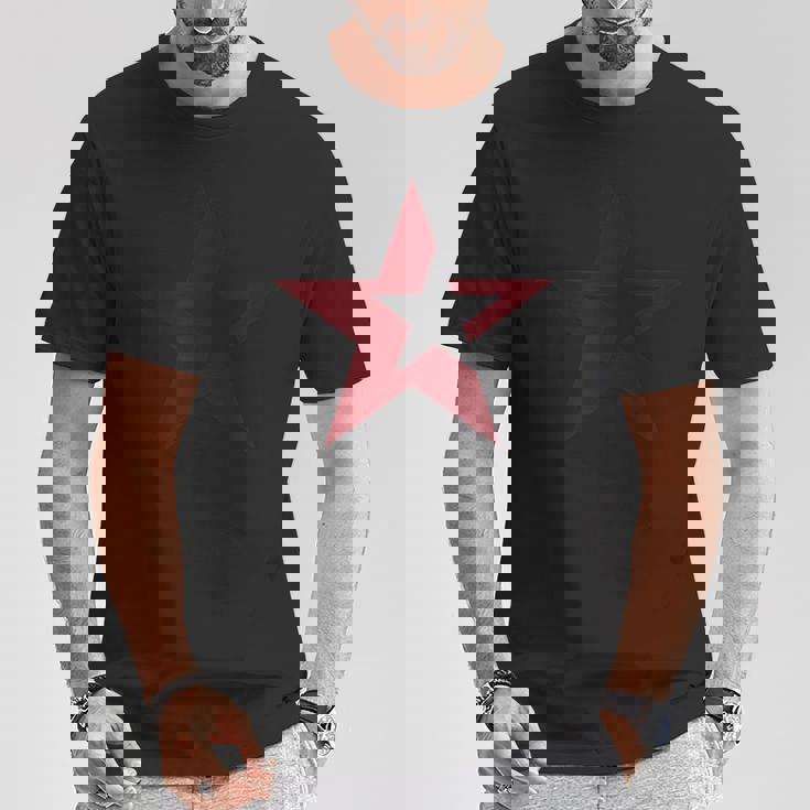 星 星柄 スター メンズ 半袖 ロック アメリカン おしゃれ かっこいい 大きいサイズ 黒 春夏 ドゥーブルステラ Tシャツ 面白い贈り物