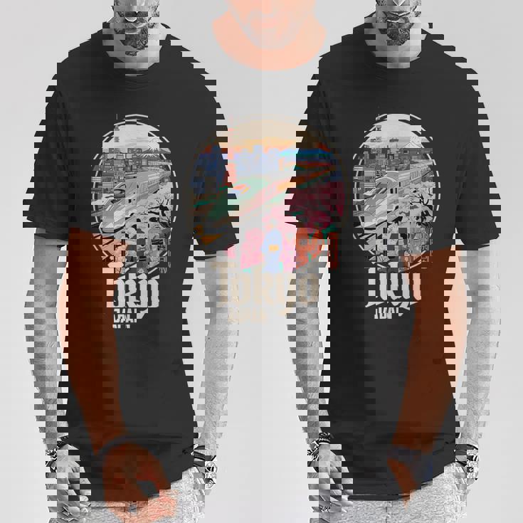 東京 日本 新幹線 さくら 富士山 漢字 お土産 Tシャツ 面白い贈り物