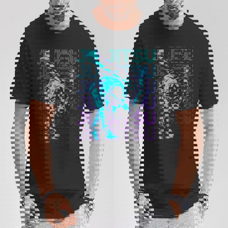 柔術柔術 呪術廻戦 レトロ Tシャツ 面白い贈り物