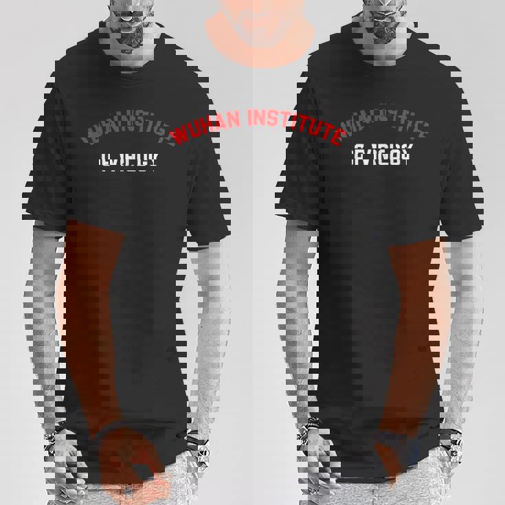 武漢ウイルス学研究所アパレル Tシャツ 面白い贈り物