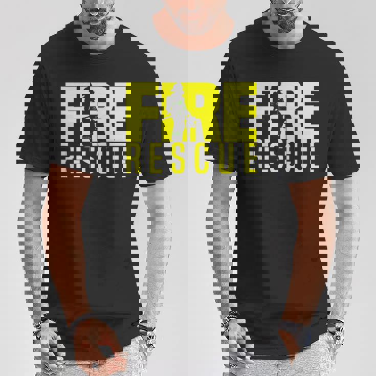 消防救助部 消防士 消防士 制服 Tシャツ 面白い贈り物