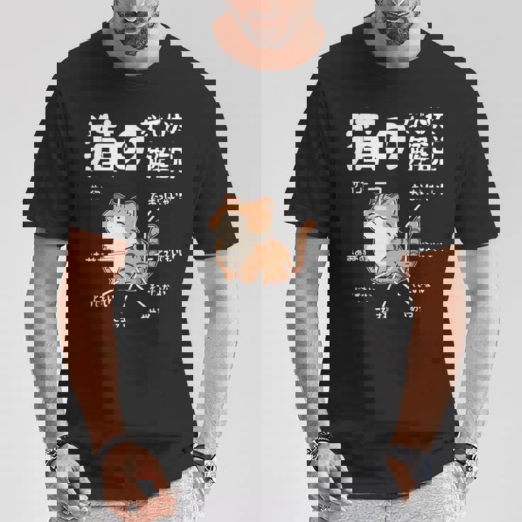 猫のなでかた解説 おもしろ 猫好き アイデア ギフト サプライズ にゃんこ おもしろ Tシャツ 面白い贈り物