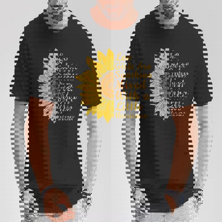 獅子座 ひまわり 花 恋人 7月8月誕生日 Tシャツ 面白い贈り物